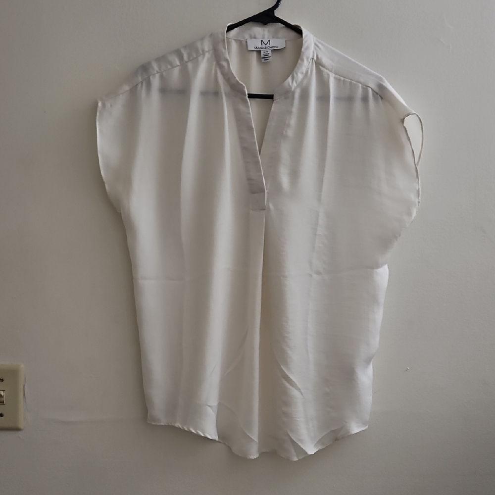 Magaschoni White Women's Blouse